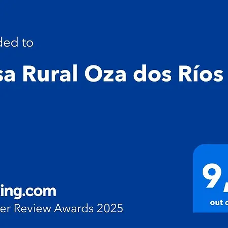 Casa Rural Oza Dos Rios Εξοχικό σπίτι Oza de los Ríos